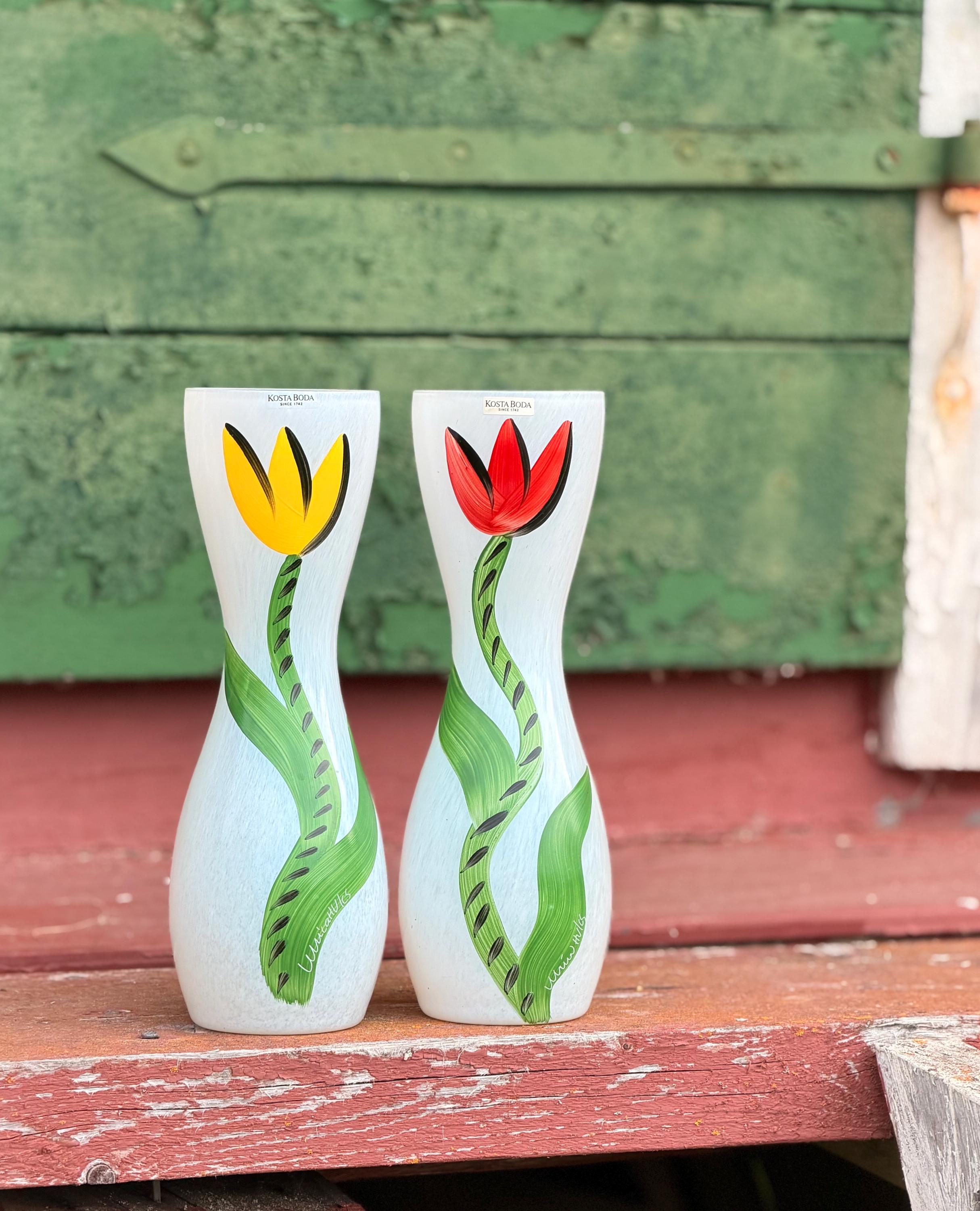 Kosta Boda Tulip Vase - Etsy