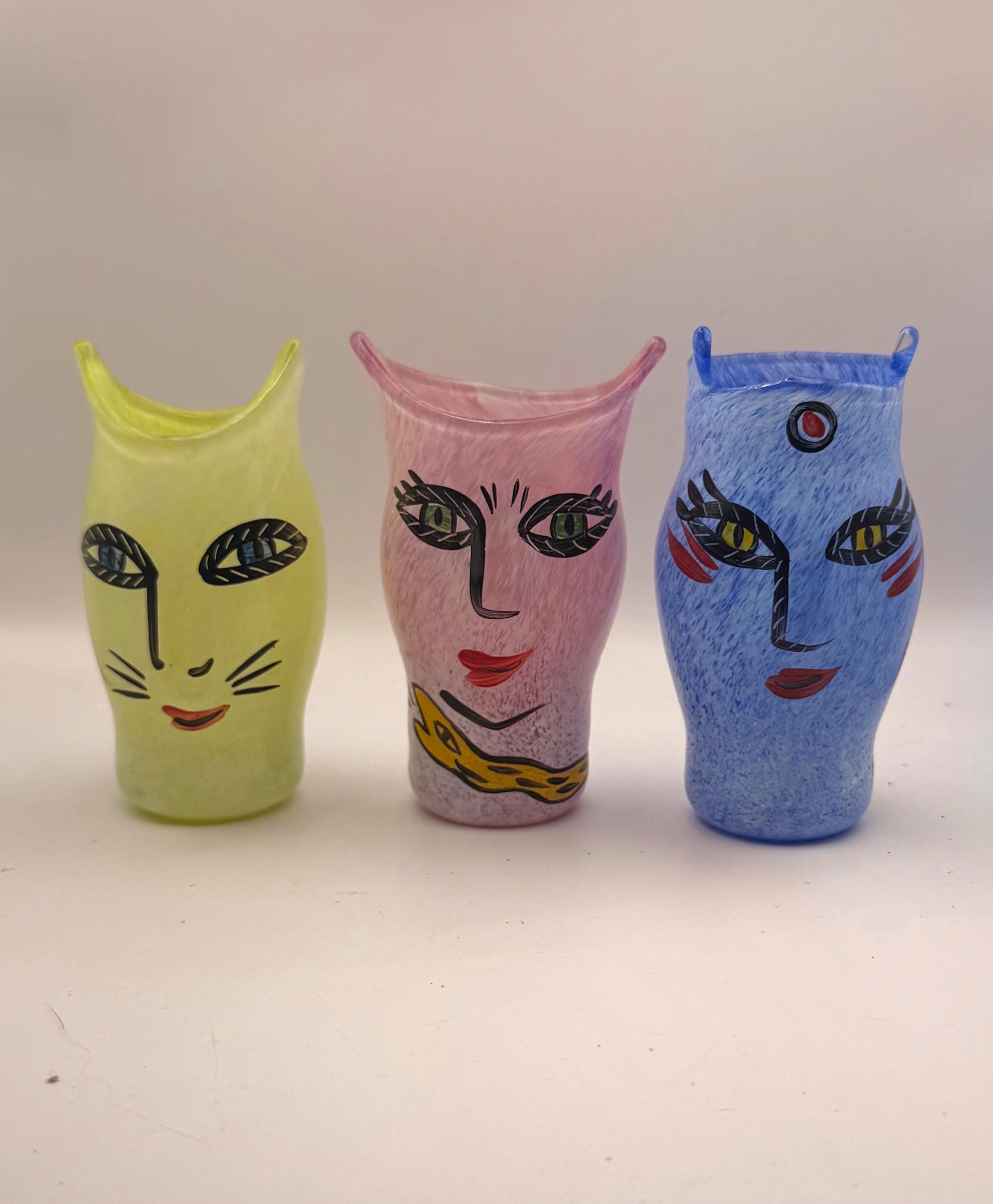 Kosta Boda Face Vase - Etsy