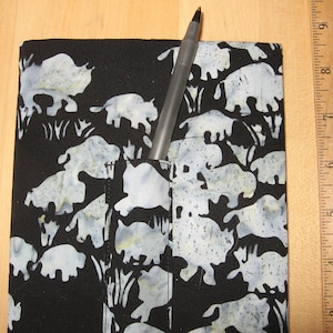 notebook buffalo batik spiral notebook memo garden journal to-do lists