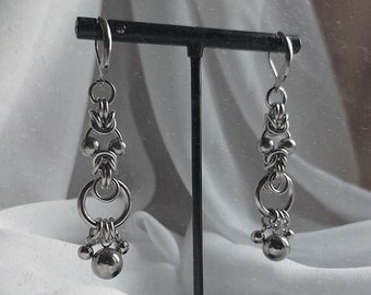 Pendientes Chainmaille