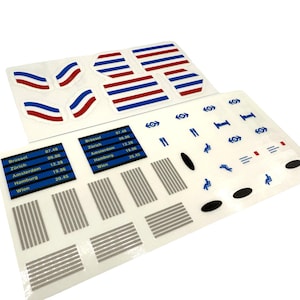 Custom Replacement Stickers for Metroliner & Club Car 10001 10002 4547 4558