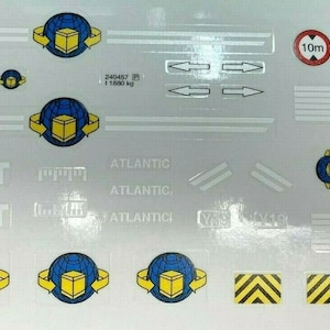 Custom Replacement Stickers for 6542 Launch and Load Seaport