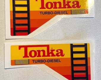 Custom Replacement Cab Stickers Decals #3901 Mighty Dump Mixer Tonka Truck