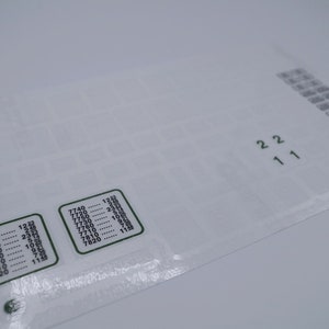 Custom Replacement Stickers for Inter-City Passenger Train 7740 - die cut!