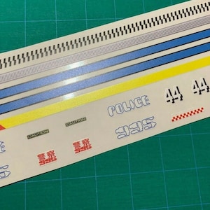 Custom Stickers for MOC Blade Runner Spinner Police Car
