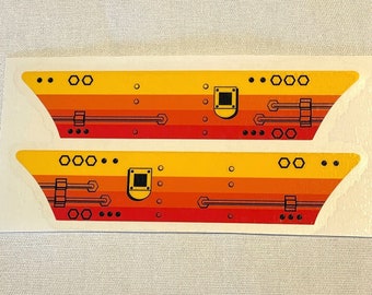 Adhesivos personalizados de repuesto para la carrocería del camión Tonka Mighty Dump