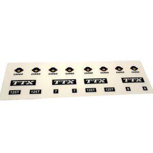 Custom Replacement Stickers for 10170 TTX Well Car Intermodal Double Stack