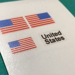 Aangepaste vervangende stickers voor set 10029 maanlander
