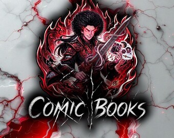 Comic Book Weatherproof Waterproof Vinyl Stickers, Car Decals, & Card Skins