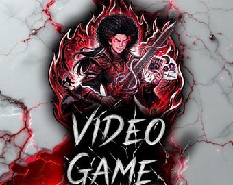 Video Game Weatherproof Waterproof Vinyl Stickers, Car Decals, & Card Skins