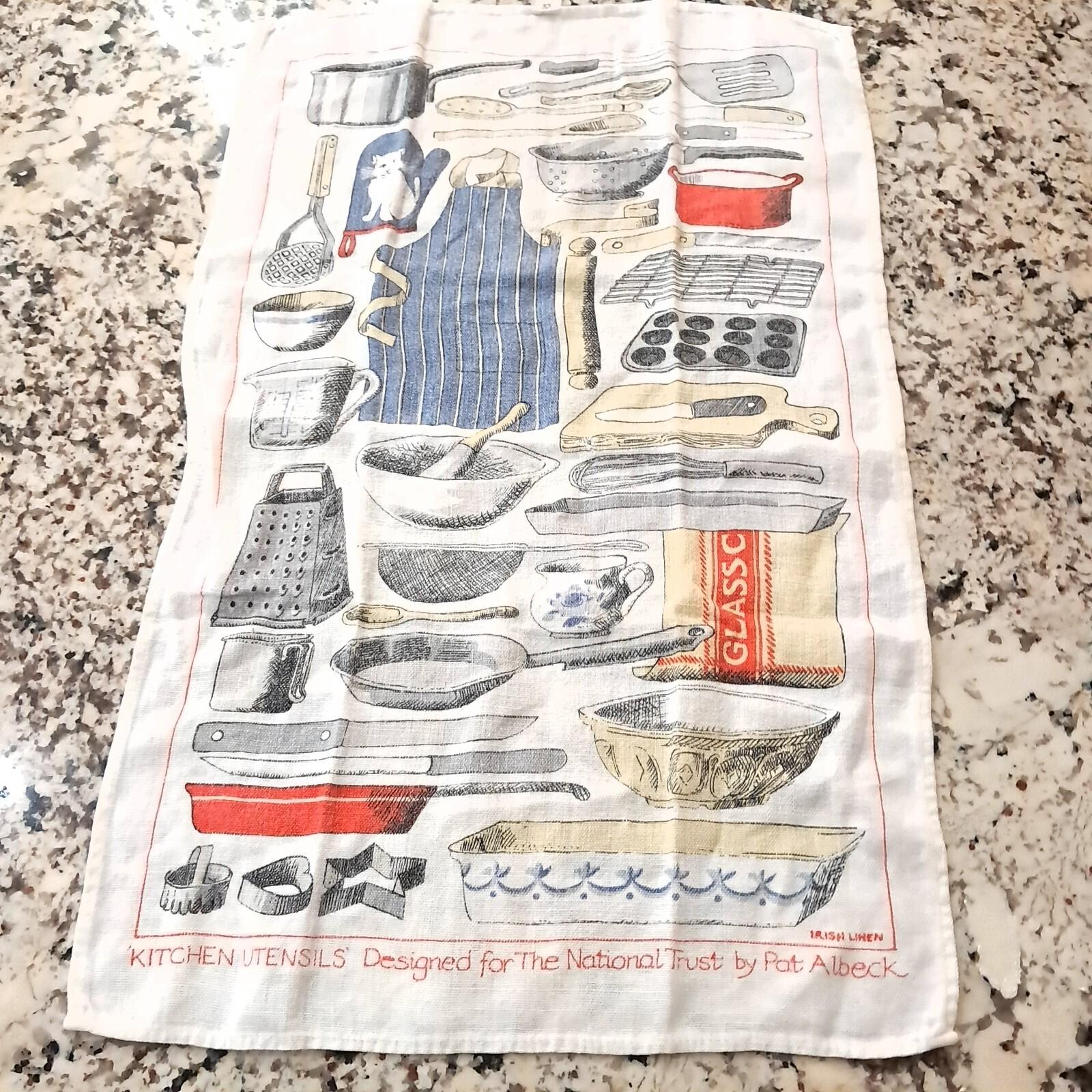 Pat Albeck Tea Towel - Etsy