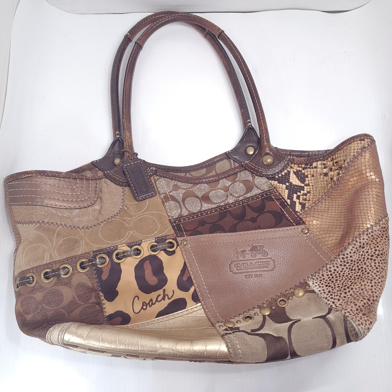 Coach Patchwork Tote - Etsy