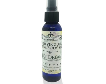 Lavande/Bergamote Room Spray/Ling Spray/Oreiller Spray/Body Spray/Fragrance Mist/Aromatherapy Spray/Home Fragrance/Sleep Spray/Cadeau idea