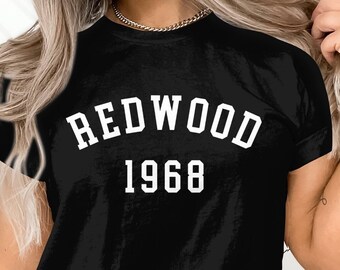 Redwood National Park T-Shirt, Hiking Camping Shirt, California Gift, Nature lover, Crew Neck Sweater, Wildlife Tee, Retro Top