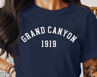 Grand Canyon National Park T-Shirt, Hiking Camping Shirt, Arizona Gift, Nature lover, Crew Neck Sweater, Wildlife Tee, Retro Top