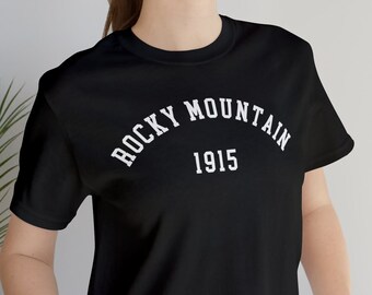 Rocky Mountain National Park T-Shirt, Hiking Camping Shirt, Colorado Gift, Nature lover, Crew Neck Sweater, Wildlife Tee, Retro Top