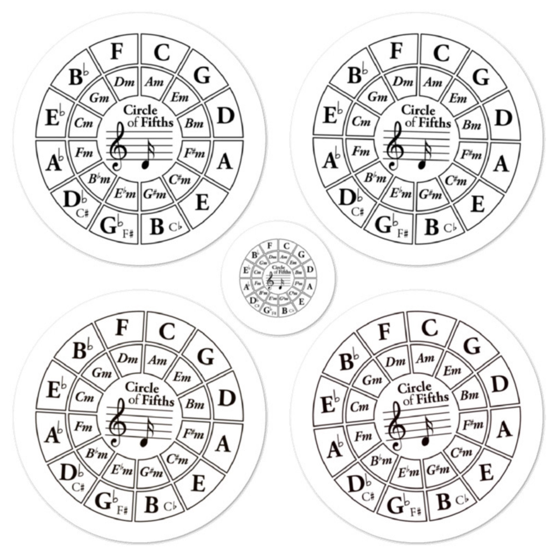 11+ Circle Of Fifths For Bass Clef JuilleRhylen