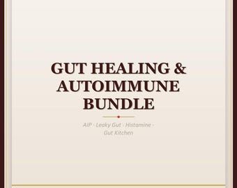 Autoimmunt paket för tarmläkning | AIP, läckande tarm, histamin (digital nedladdning)