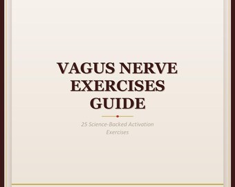 Guide till vagusnervövningar | 25 aktiveringstekniker för HRV-immunreglering | PDF-nedladdning