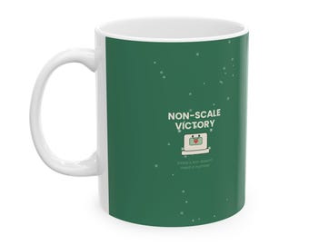 Non-Scale Victory GLP-1 Mug, NSV Weight Loss Gift, Funny Health Journey Mug (11oz, 15oz)