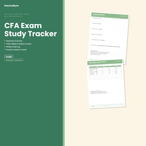 Cfa Level 1 Books - Etsy