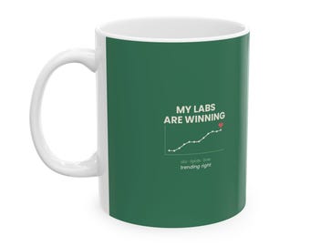 My Labs Are Winning GLP-1 Mug, Lab Results Gift, Health Marker Coffee Mug (11oz, 15oz)