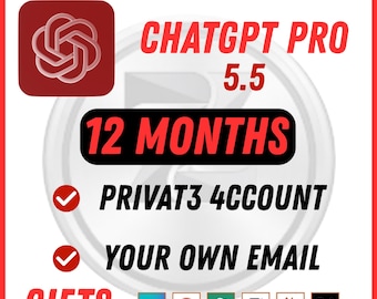 Acesso ao Chatgpt Pro por 12 meses com garantia de 100%.