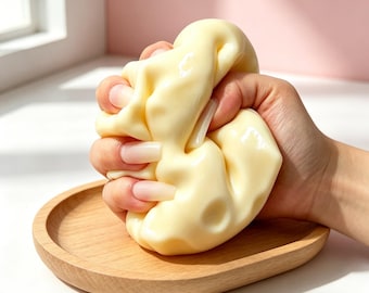 Squishy souple au fromage et à la vaseline, élévation lente, jouet souple, jouet anti-stress, adorable Squishy au fromage