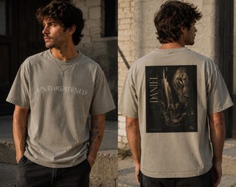 Daniel and the Lions Graphic Tee | Christian Vintage Style Shirt | Faith Apparel