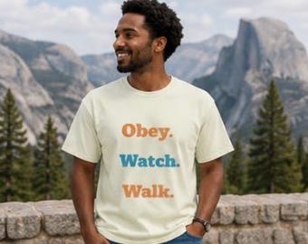 Moses Parting the Red Sea T-Shirt | Exodus Bible Story Design