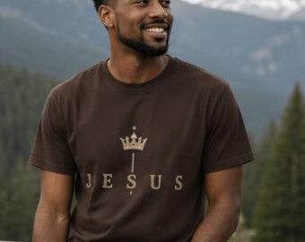 Jesus King of Kings Shirt | Revelation 19:16 Christian Crown Tee | Faith Apparel