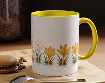 Blooming Flowers Accent Mug (11 oz)