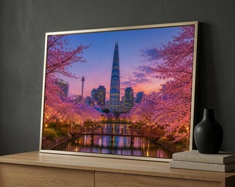 Seoul Skyline Vårtapet