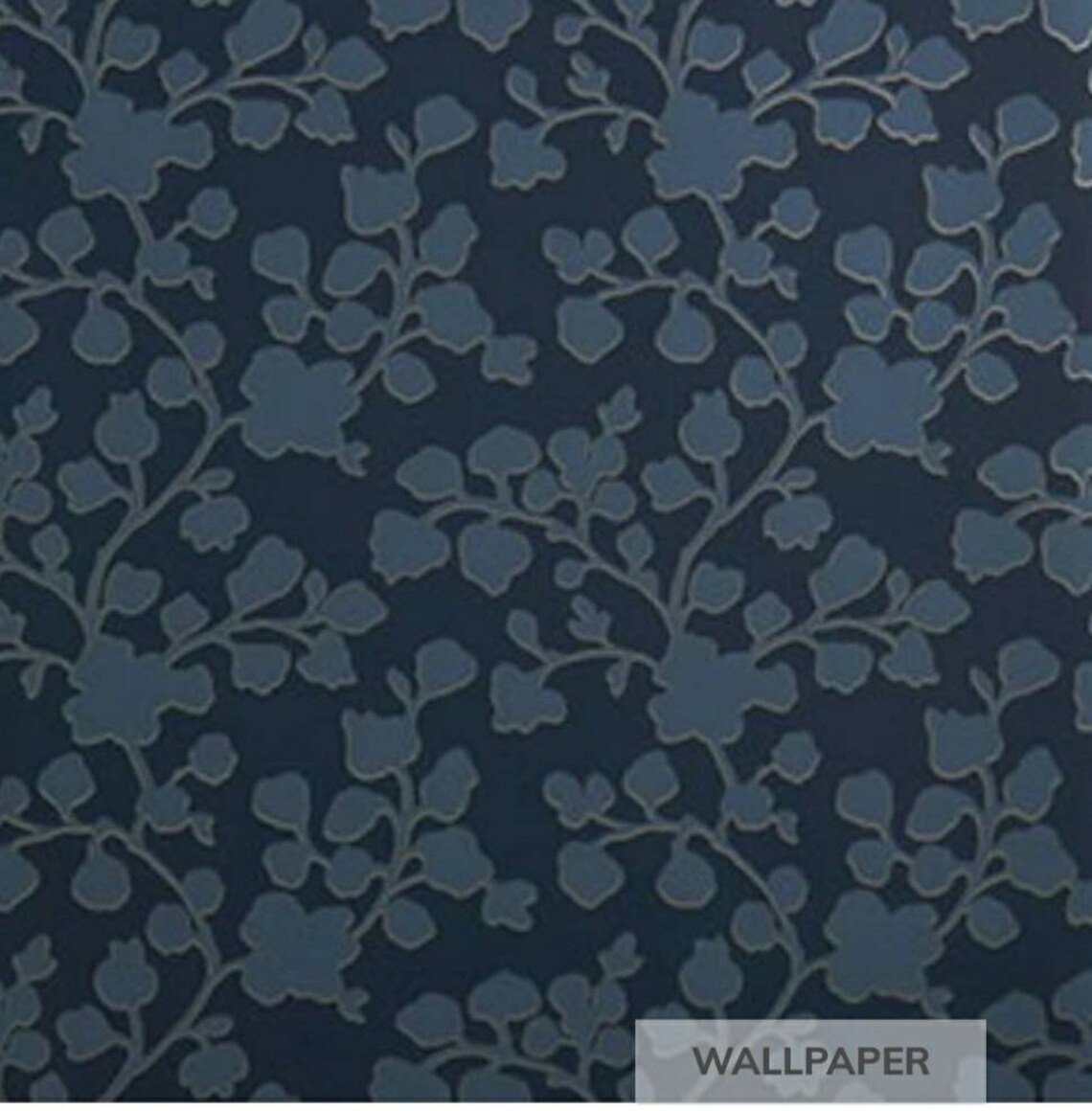 Vern Yip Trend Wallpaper Pattern 30005W Navy 05 Vern&rsquo;s - Etsy