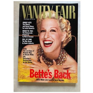 Vanity Fair Magazine | December 1991 | Bette Midler