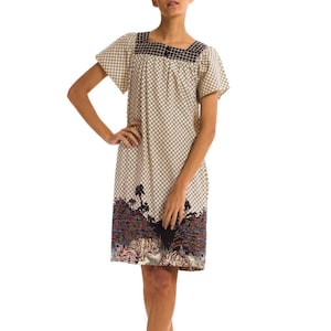 1980s Vintage Tigresse Dress Size: S/M