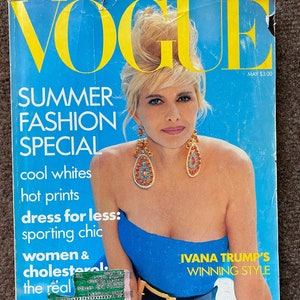 Vogue Magazin | Mai 1990 | Ivana Trump