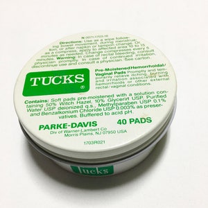 Tucks tin