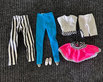 Conjunto de ropa vintage de Barbie y los Rockeros