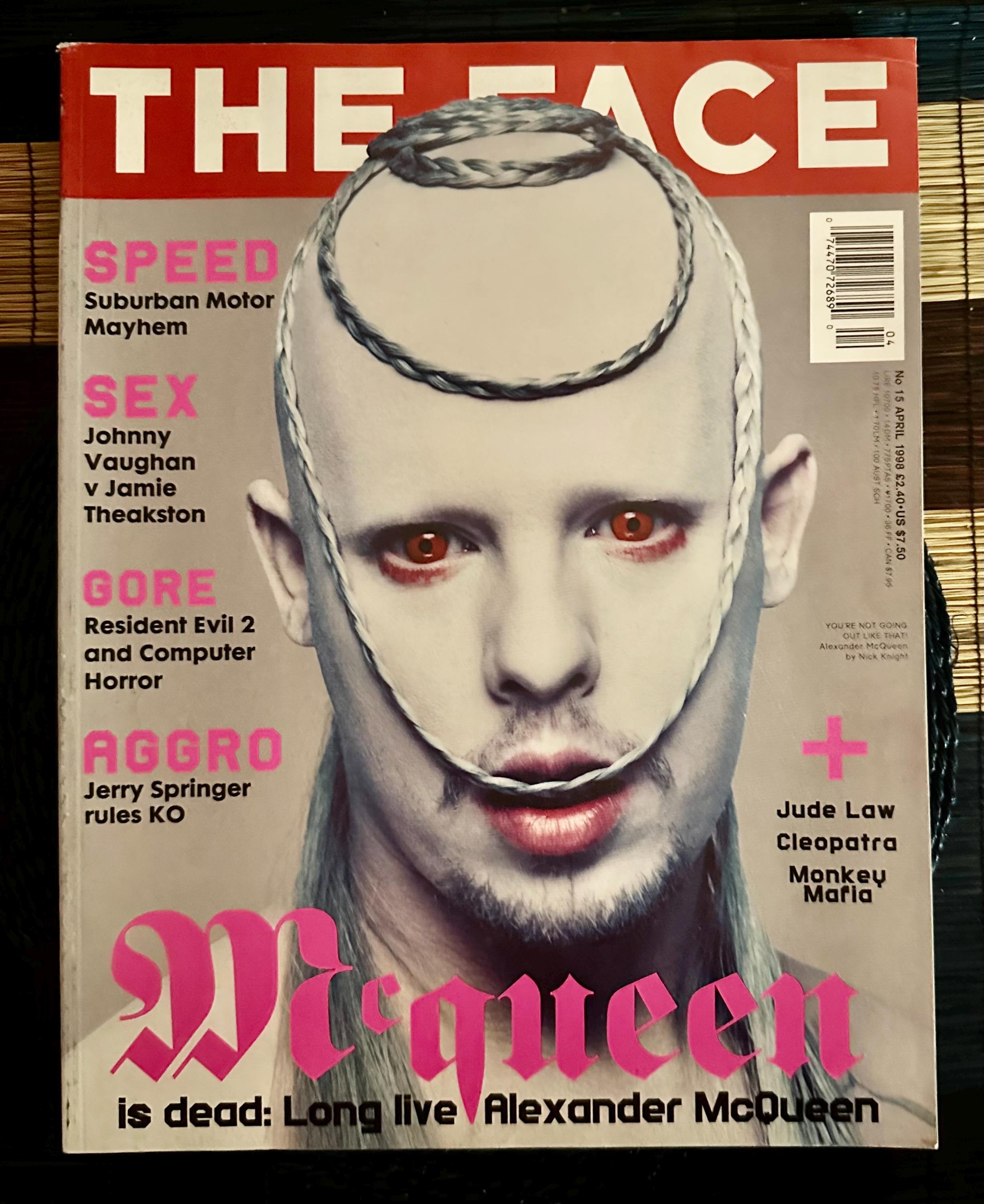 The Face Magazine | No. 15 April 1998 | Alexander Mcqueen - Etsy