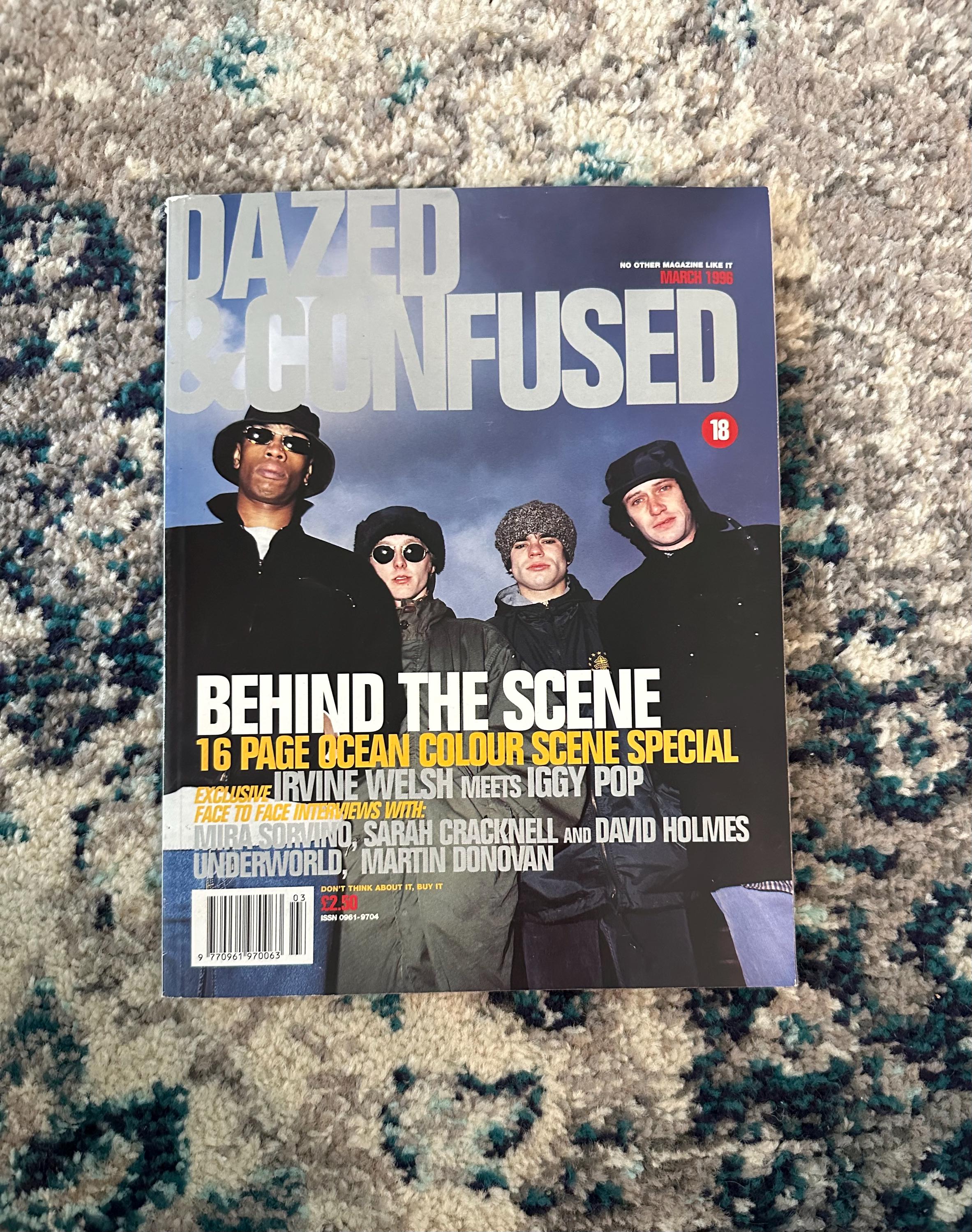 Dazed & Confused Magazine | March 1996 | Ocean Colour Scene - Etsy