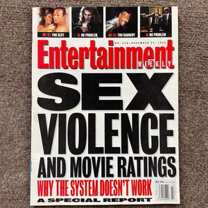 Entertainment Magazine | No. 250 November 1994 | Tom Cruise, Pulp Fiction, Bruce Willis, etc.