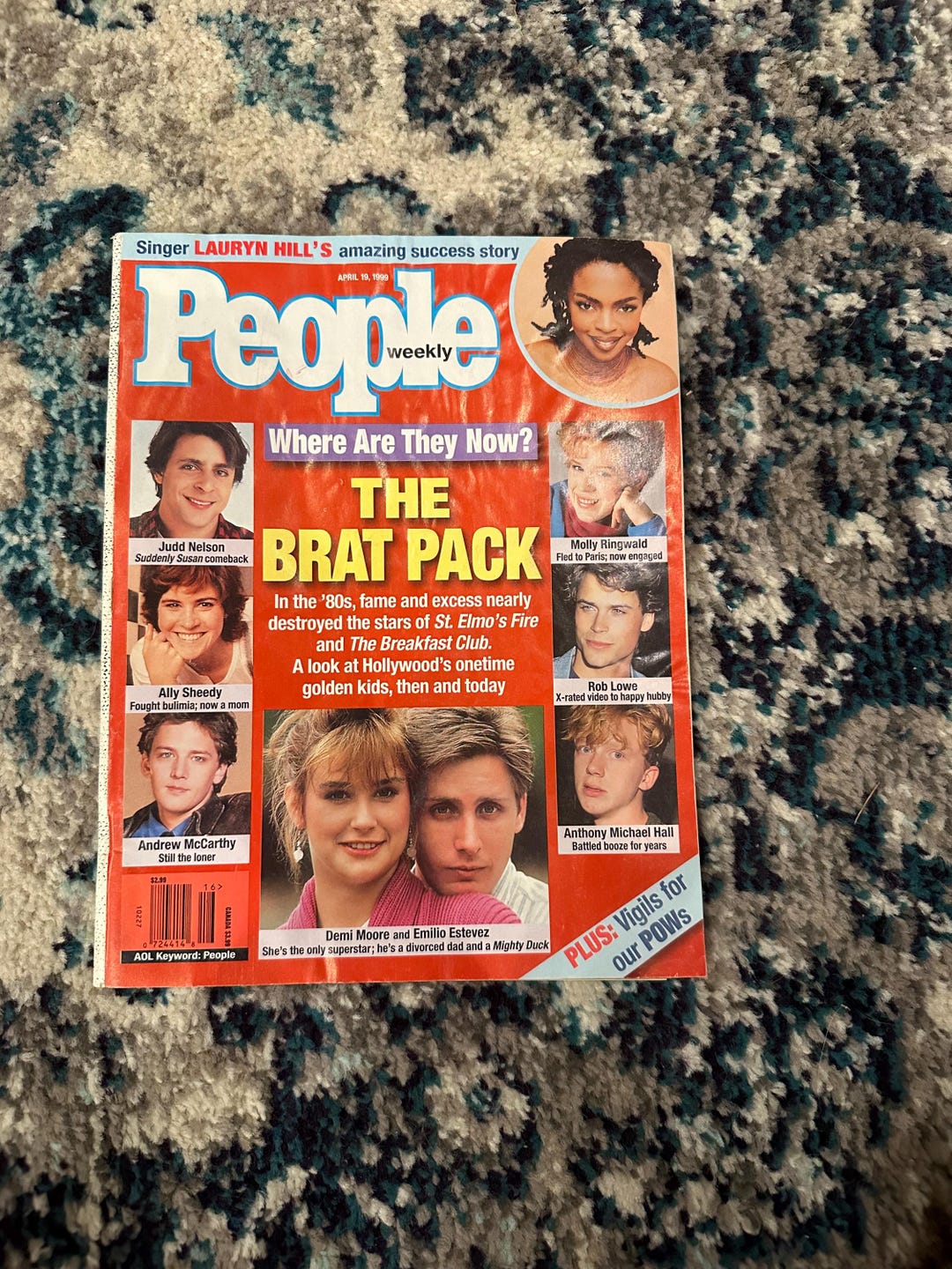 People Magazine | April 1999 | Brat Pack - Where Are They Now - Etsy