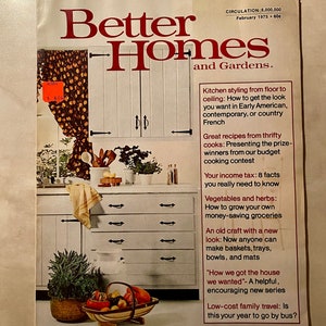 Better Homes and Gardens Magazine | februari 1975