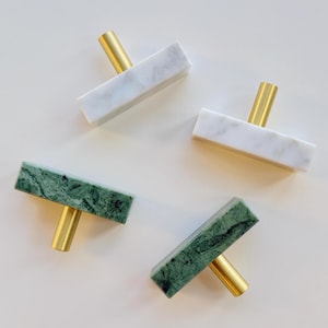 Schrankgriffe aus Naturmarmor, grüne Türgriffe, Schubladengriffe, Küchenschrankknöpfe, moderne Kommodenbeschläge, Möbelbeschläge aus Marmor