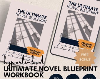 The Ultimate Novel Blueprint | Novel Writing Planner for Writers | Author Planning System