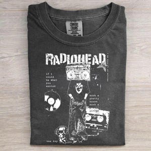 Radiohead Shirt Vintage - Etsy