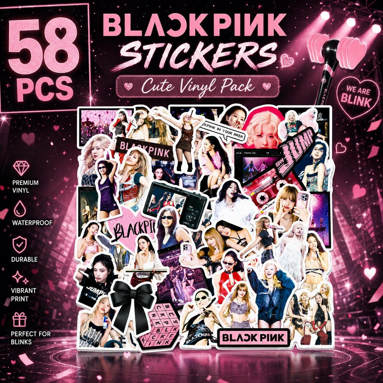 Jennie Sticker - Etsy