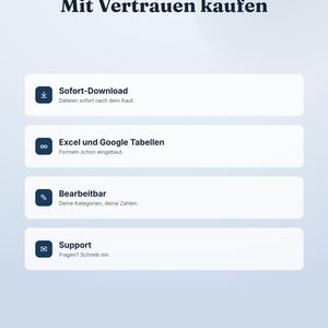 German Budget Spreadsheet, Haushaltsbuch Excel Vorlage image 6