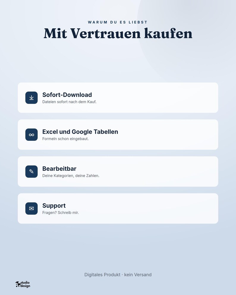 German Budget Spreadsheet, Haushaltsbuch Excel Vorlage image 6